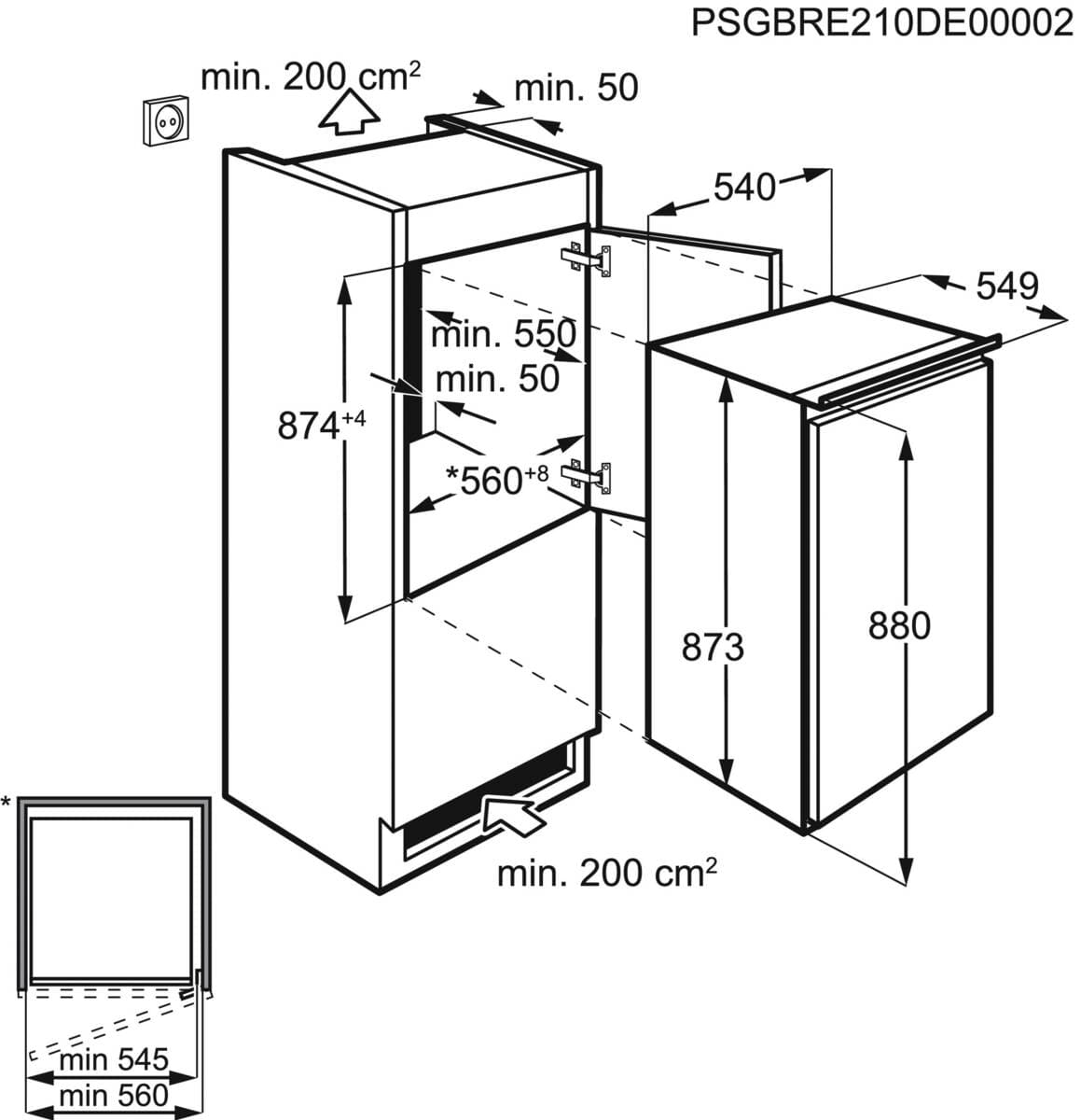 AEG AEG TF5OS882DS