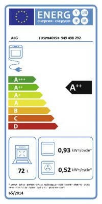 AEG AEG TU5PB401SB zwart