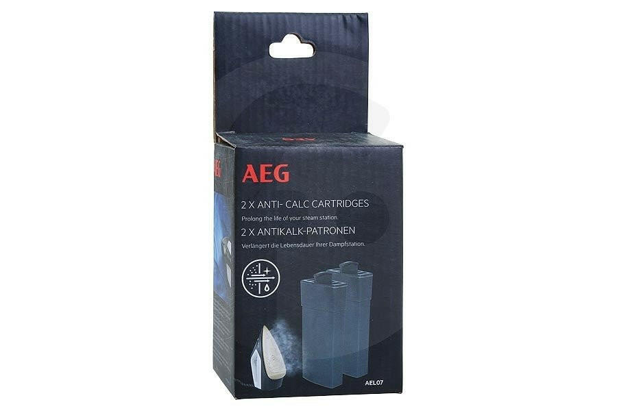 AEG FILTER ANTIKALKPATROON VOOR STOOMSTRIJKIJZERS.