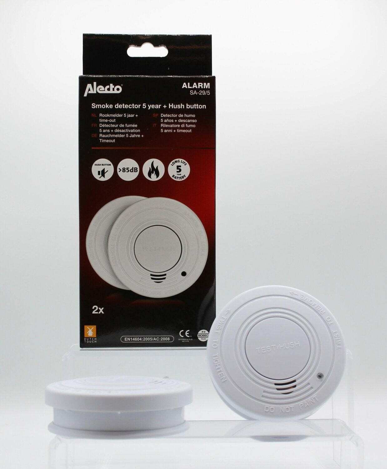 Alecto Alecto SA 110 Duo Rookmelder optisch 2-Pack