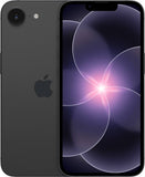 iPhone 17e zwart – achter- en voorkant