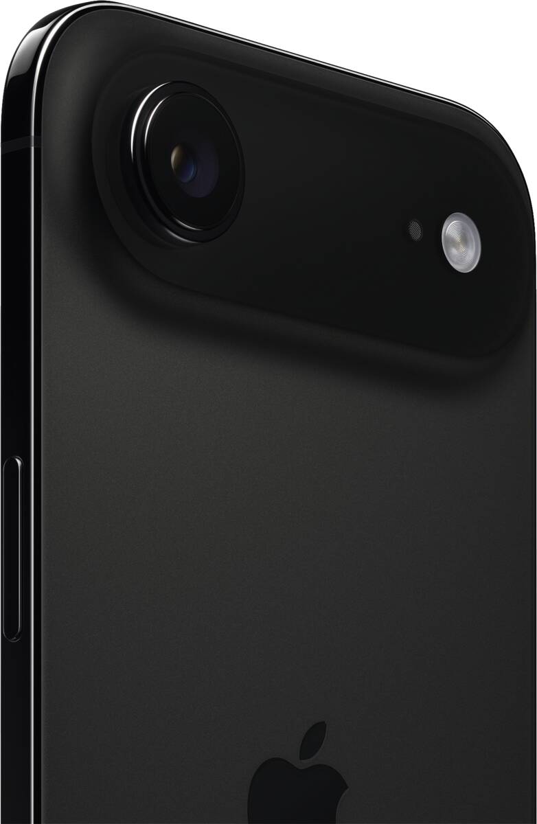 iPhone Air spacezwart – camera close-up