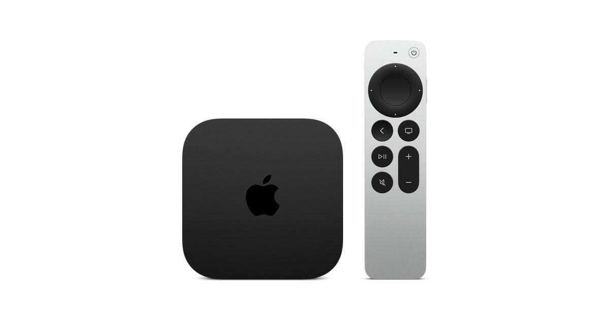 Apple Apple TV 4K Wi‑Fi + Ethernet 128GB (3. Generation) zwart