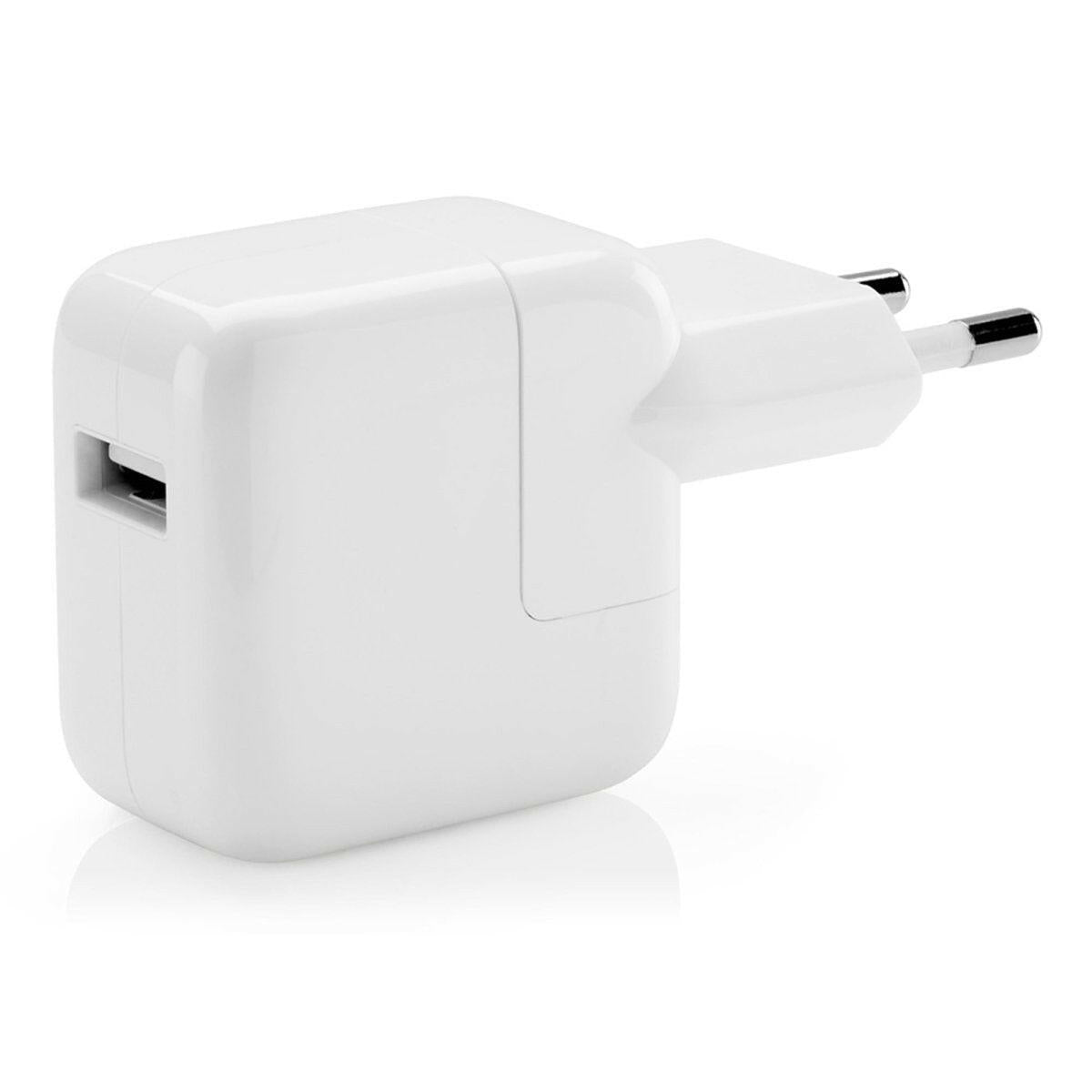 Scanpart USB netvoeding adapter USB-A 12W 2A wit.