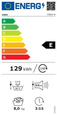 Asko Asko T208H.W wit