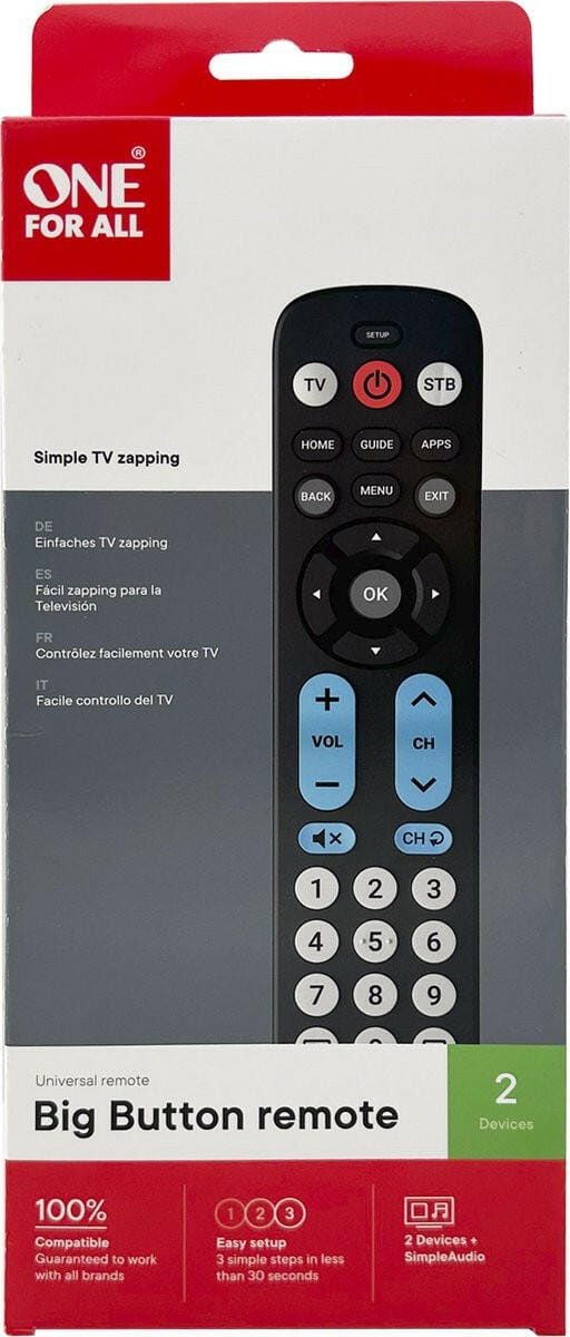 Aswo BIG BUTTON REMOTE