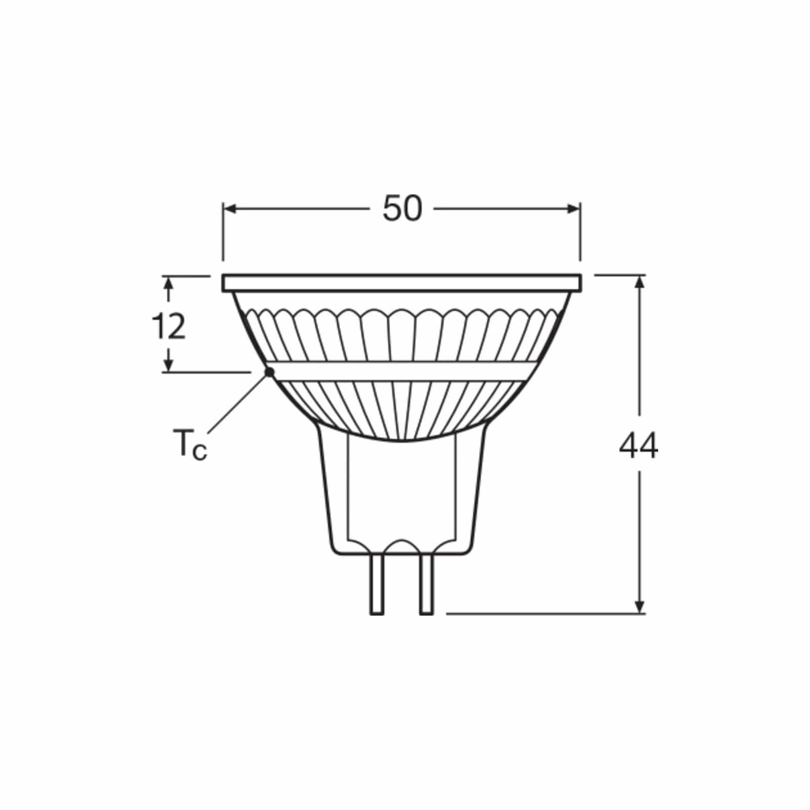 Aswo LED MR16 DIM P 3.4W 927 GU5.3