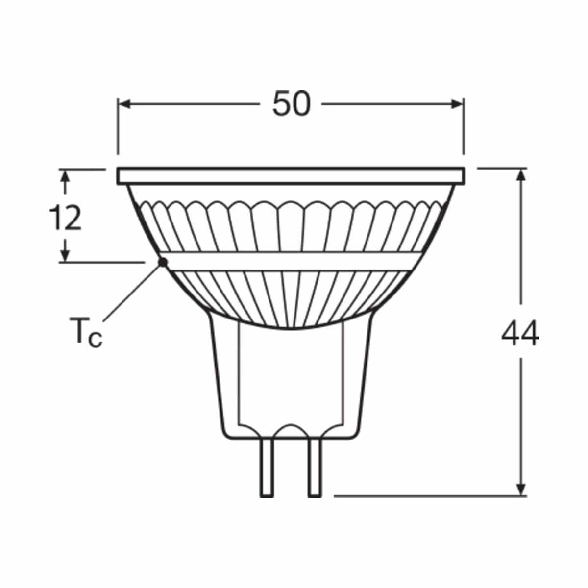 Aswo LED MR16 DIM P 3.4W 927 GU5.3