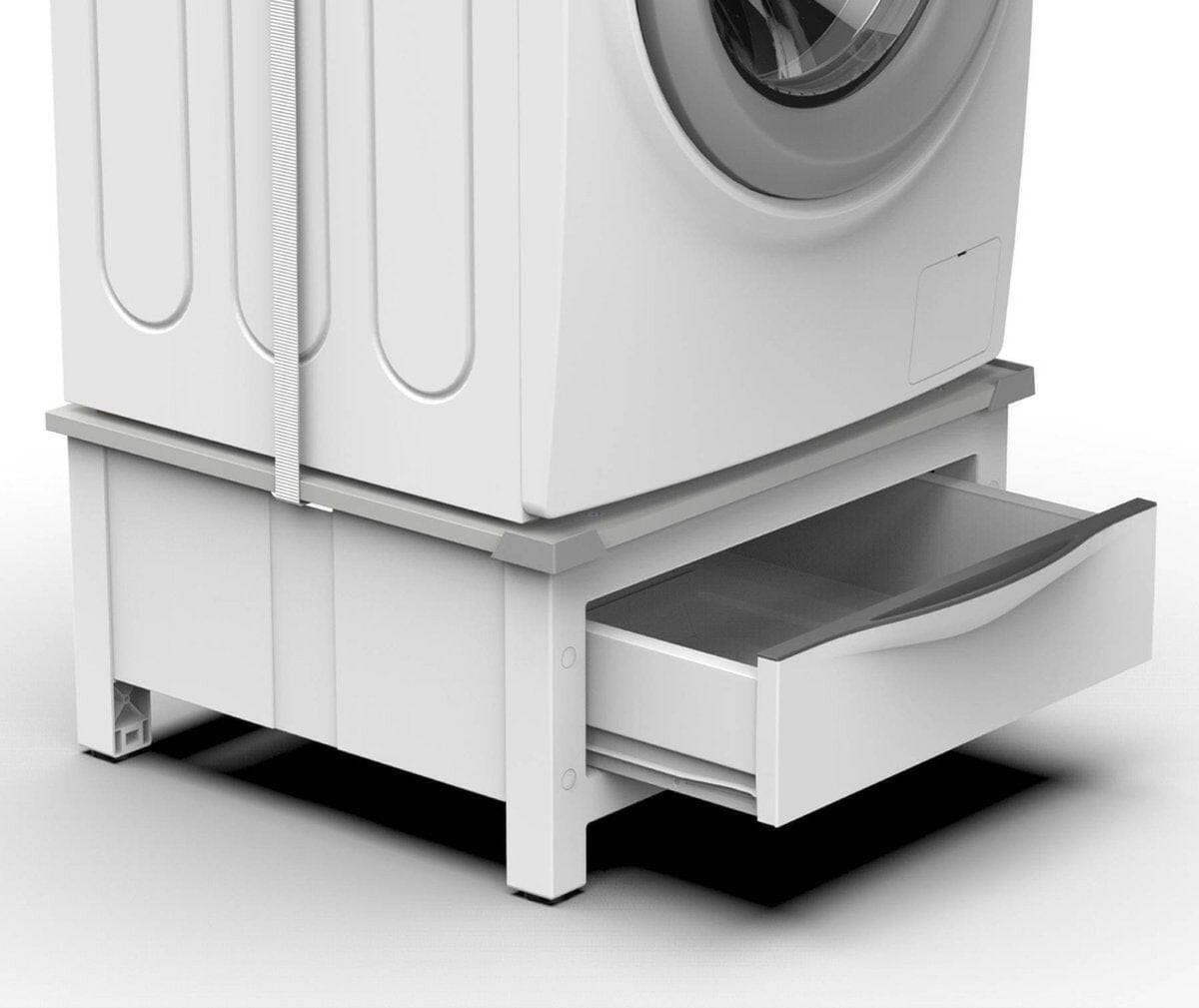 Aswo ONDERSTEL GRIJS/WIT MET LADE