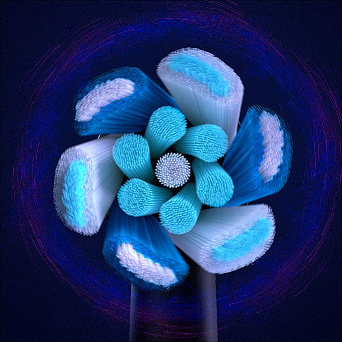 Aswo ORAL-B OPZETBORSTELS IO ULTIMATIVE REINIGING 4 STUKS ZWART