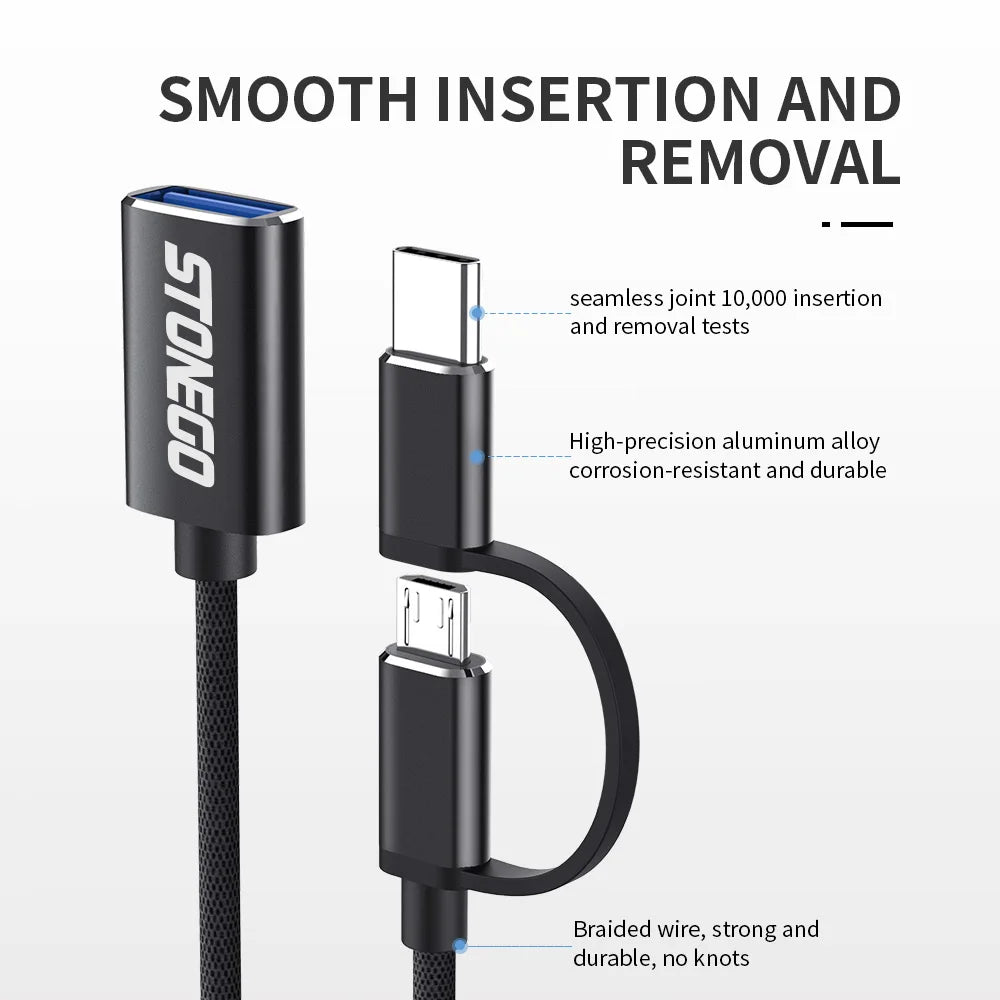 Spez Dubbele USB Autolader met Apple Dock connector.