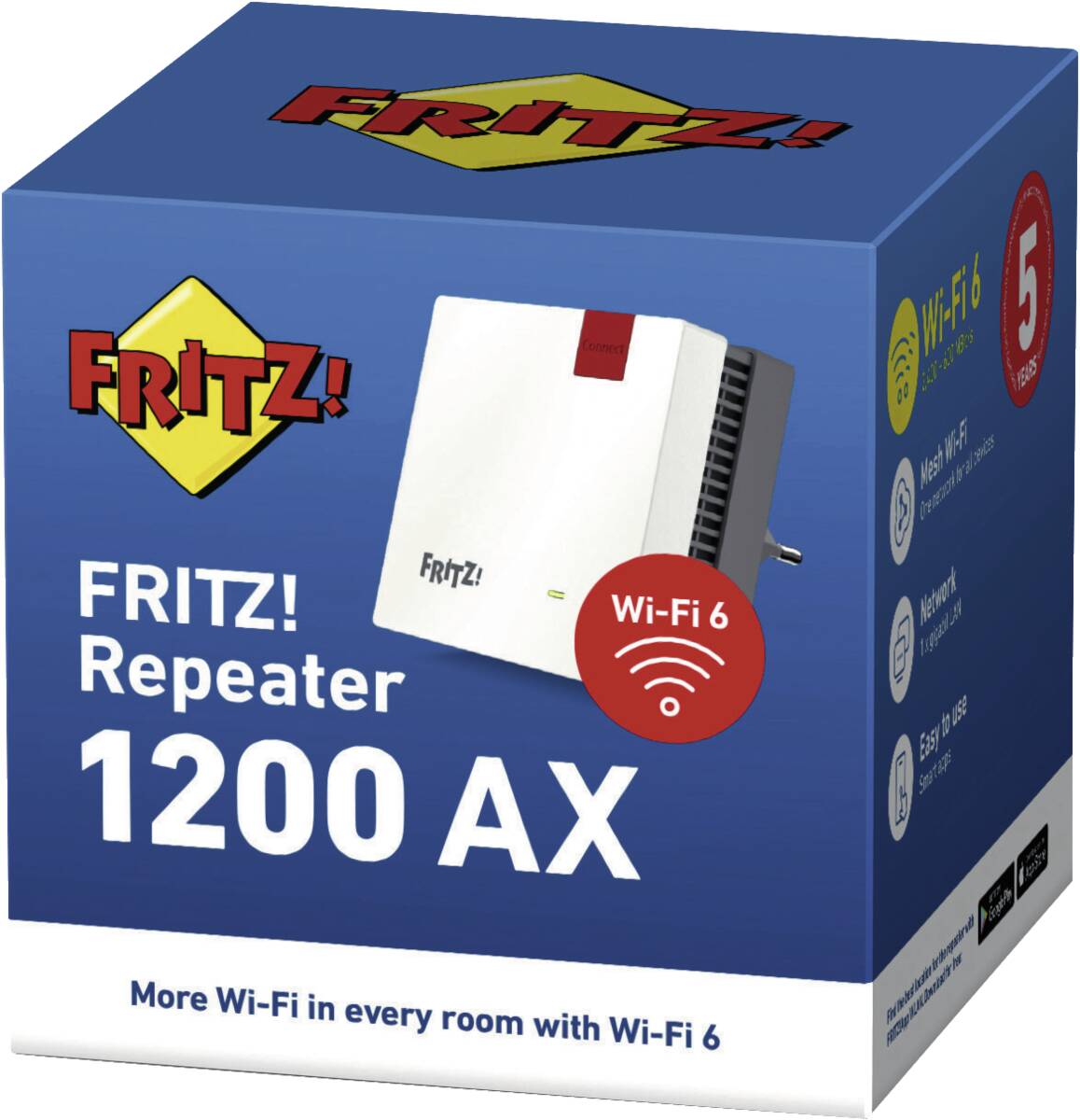 AVM FRITZ!REPEATER 1200 AX - EP:Tummers