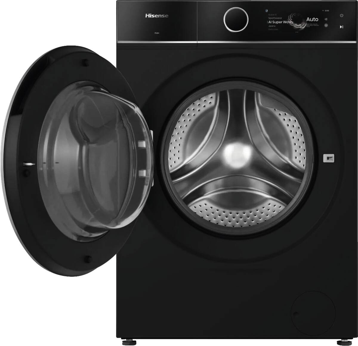 Hisense WF7I1248BBR/BLX zwart