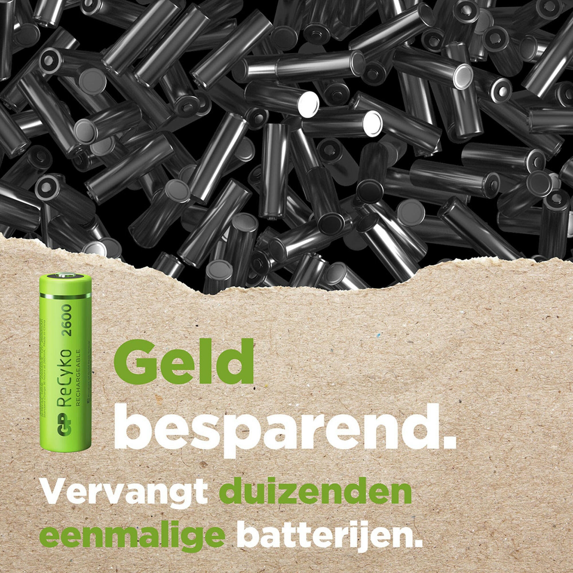 GP OPL.BAT AA A4 2600MAH