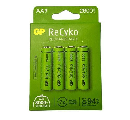 Batterij ReCyko+ Oplaadbaar AA.