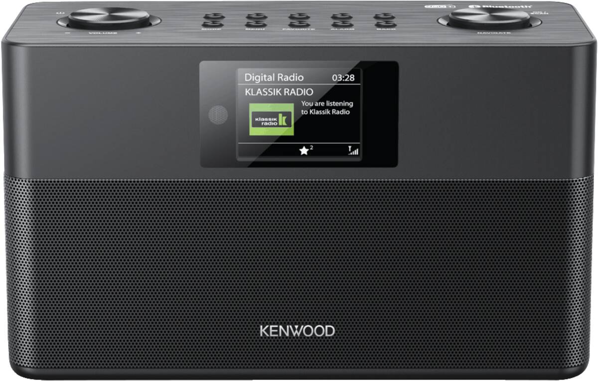 Kenwood CR-ST80DAB-B zwart