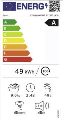Beko Beko B3WM49410M2 Manhattan Grey