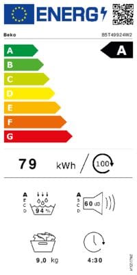 Beko Beko B5T49924W2 wit