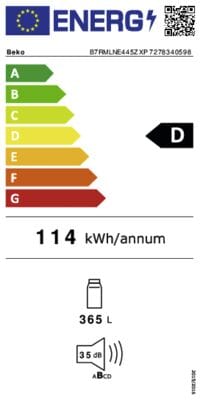 Beko Beko B7RMLNE445ZXP RVS