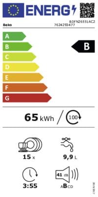 Beko Beko BDFN26551AC2