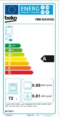 Beko Beko FBMA6930GA antraciet