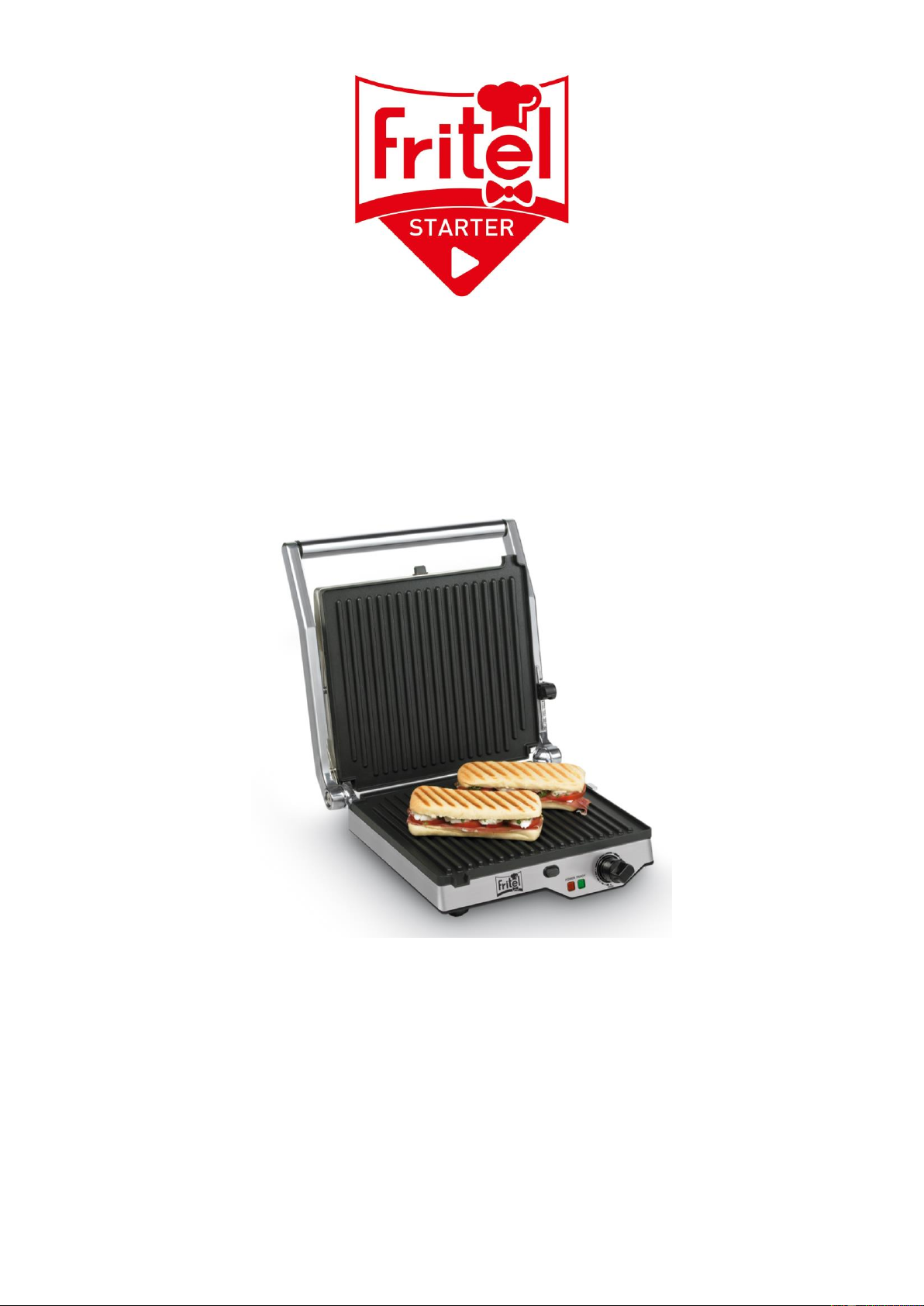 Fritel GR 2275 Grill-Panini-BBQ RVS