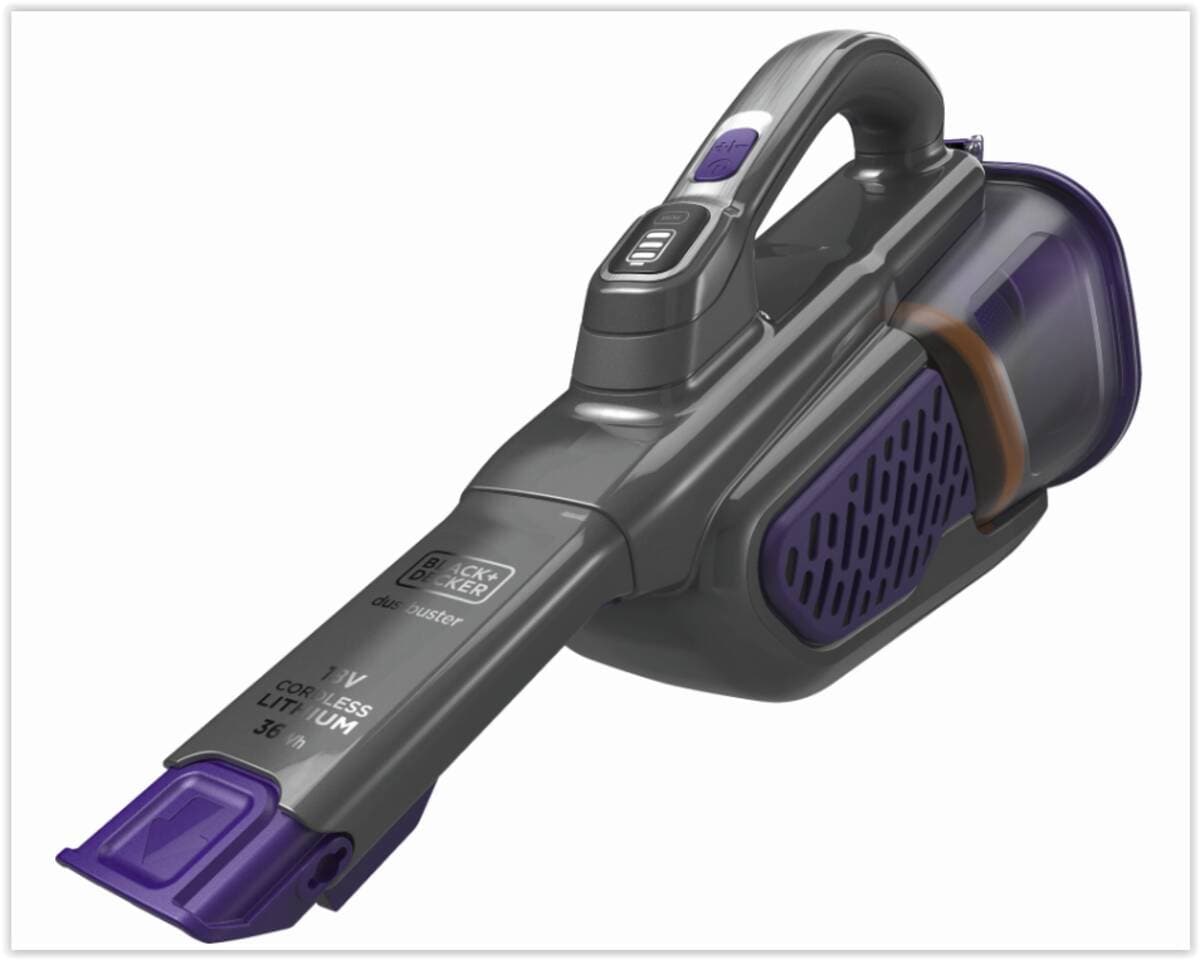 Black & Decker Black + Decker BHHV520BFP-QW titaan-zilver lila