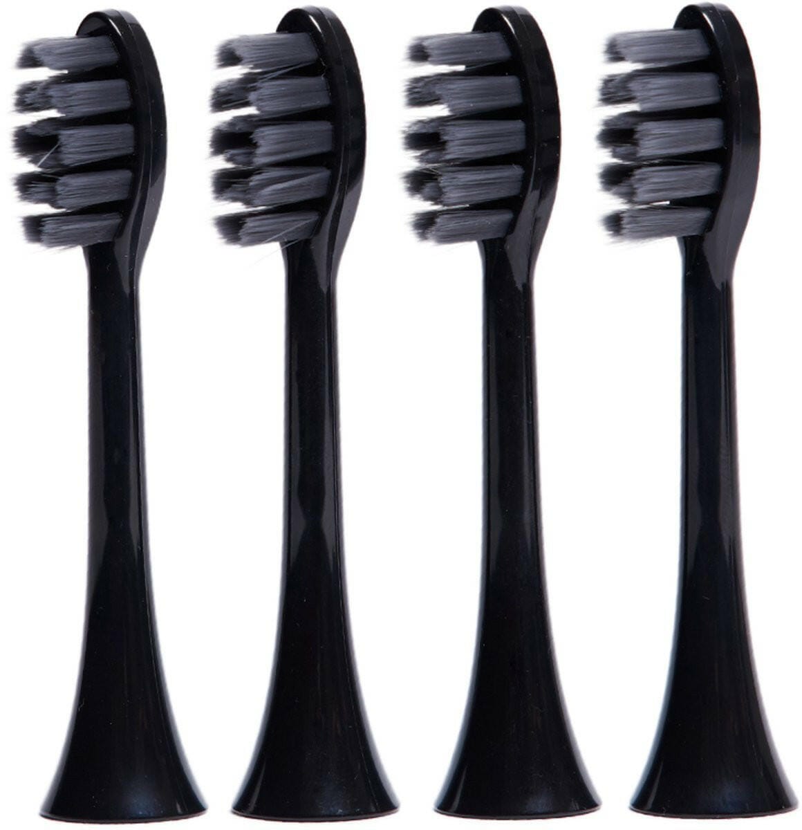 Boombrush Boombrush Brush Head 4-Pack Black Regular