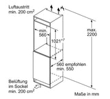 Bosch Bosch KIR31NSE0 wit