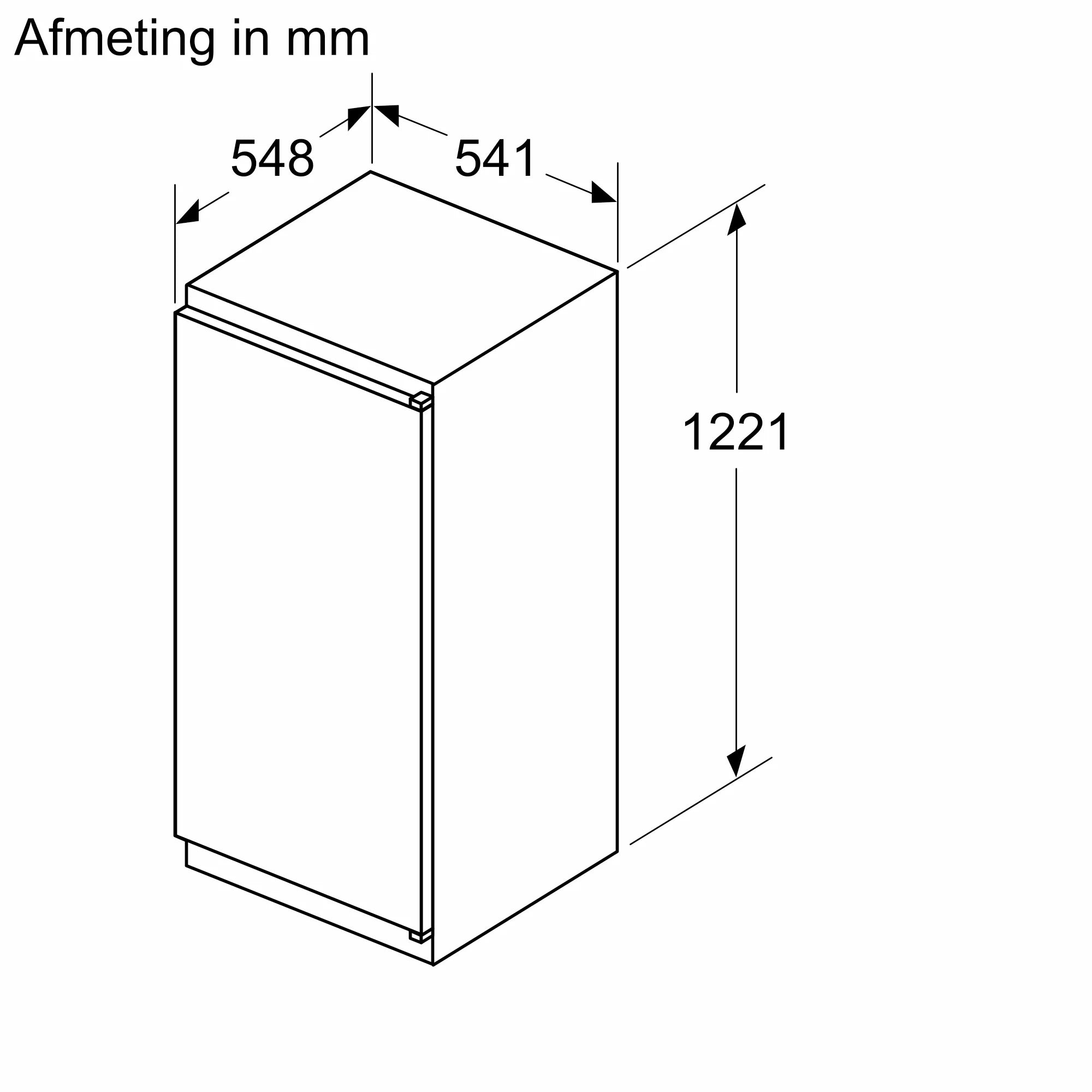 Bosch Bosch KIR41NSE0 wit