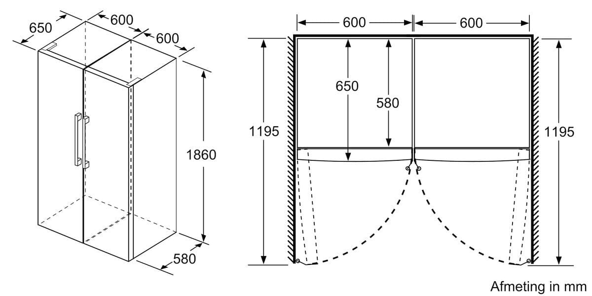 Bosch Bosch KSV36VXDP Black Inox
