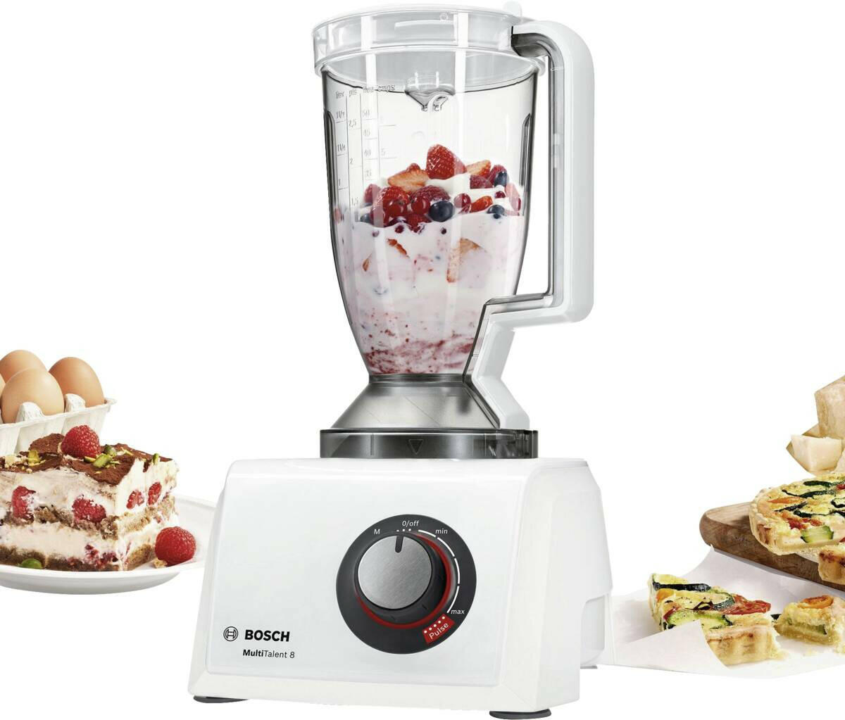 Bosch MC812W501 MultiTalent 8 wit.
