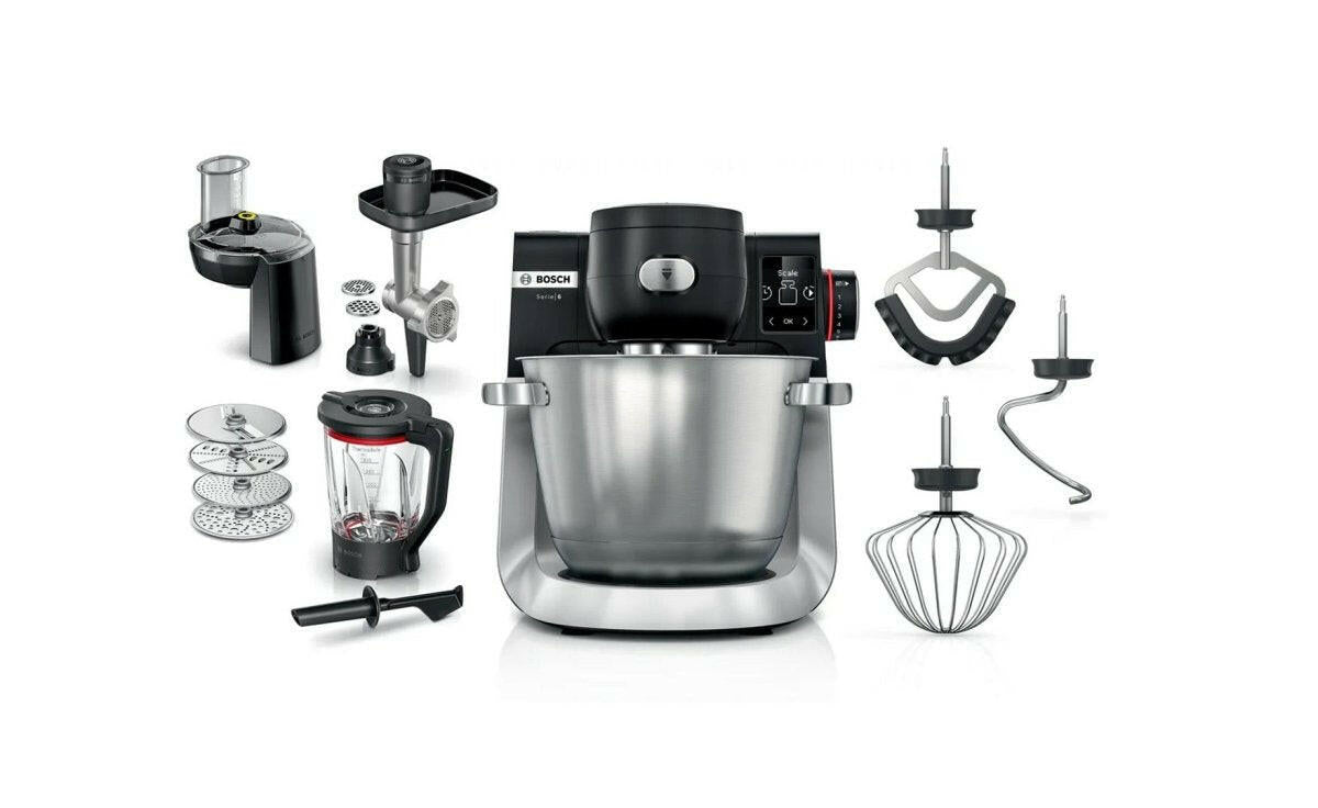 Bosch MUMS6ZS34 zwart-RVS.