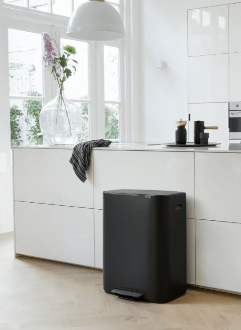 Brabantia Brabantia Bo Pedaalemmer, 2 x 30L mat zwart