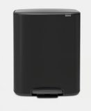 Brabantia Brabantia Bo Pedaalemmer, 2 x 30L mat zwart