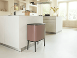 Brabantia Brabantia Bo Touch Bin 11 + 23L Satin Taupe