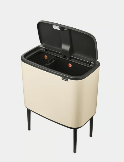 Brabantia Brabantia Bo Touch Bin 11 + 23L Soft Beige