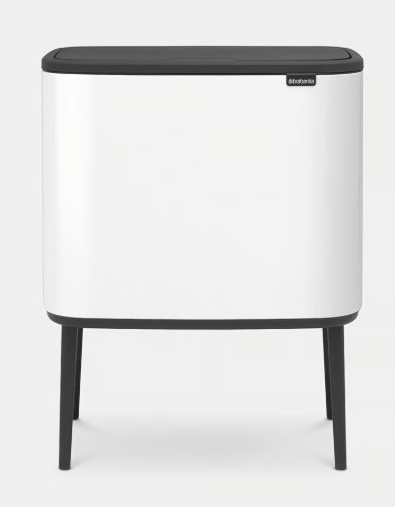 Brabantia Brabantia Bo Touch Bin 11 + 23L White