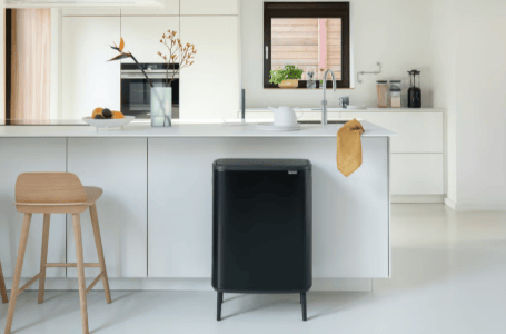 Brabantia Brabantia Bo Touch Bin Hi, 2 x 30L Matt Black
