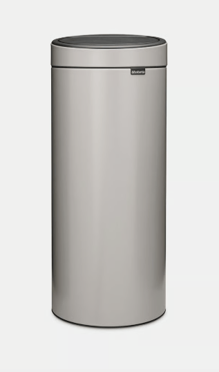 Brabantia Brabantia Touch Bin New 30L Soft Grey