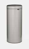 Brabantia Brabantia Touch Bin New 30L Soft Grey
