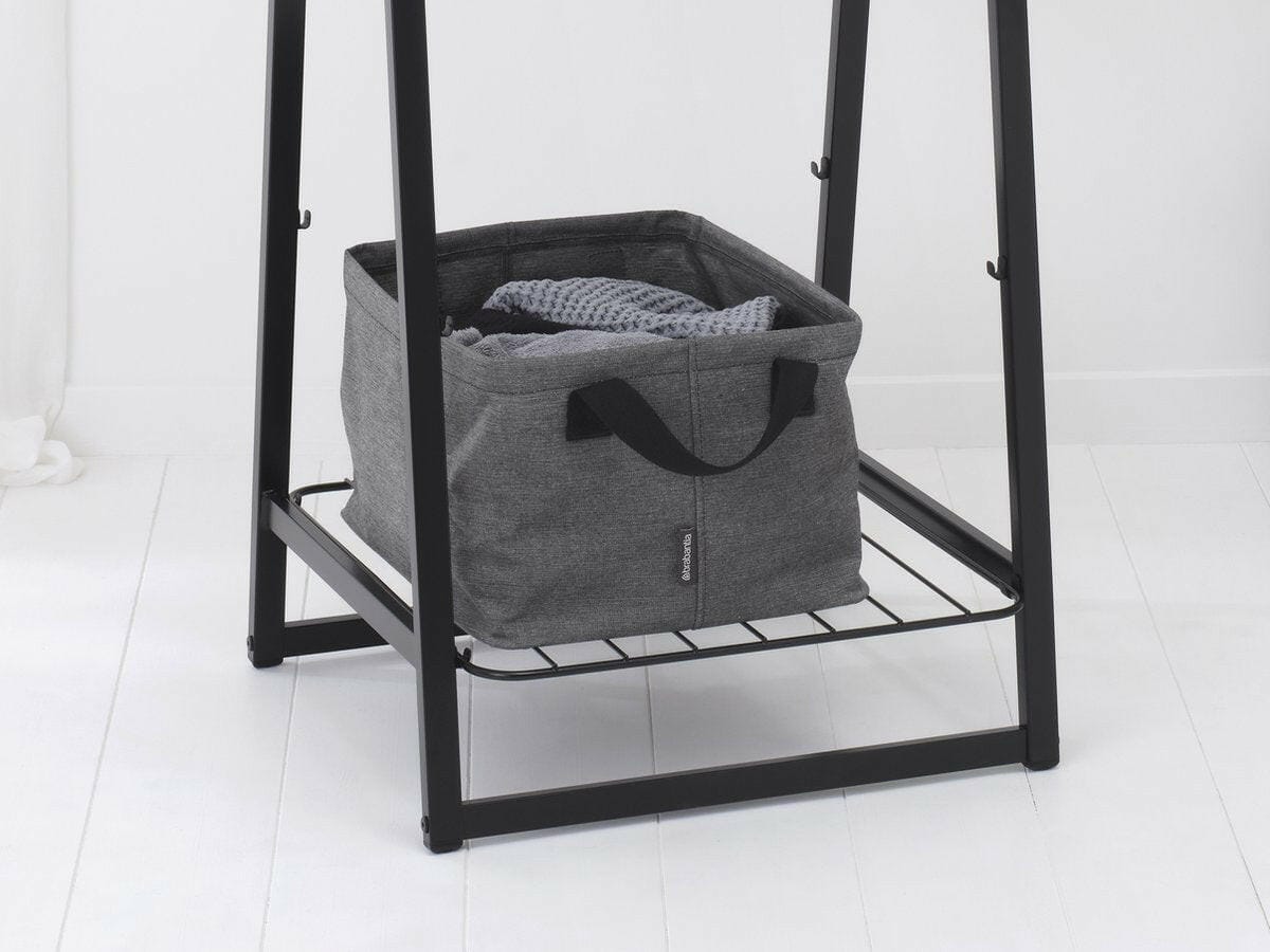 Brabantia Brabantia Wasmand opvouwbaar, 35L - Pepper Black