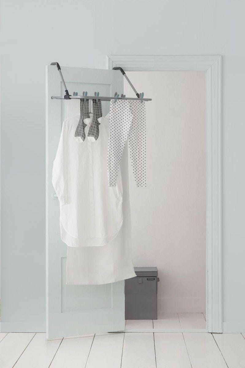 Brabantia Droogrek hangend, 4,5 meter - Metallic Grey