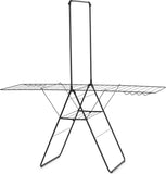 Brabantia HangOn droogrek, 25 meter met stang - Matt Black