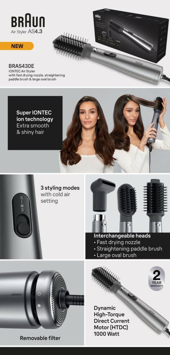 BrAun BrAun Air Styler BRAS430E