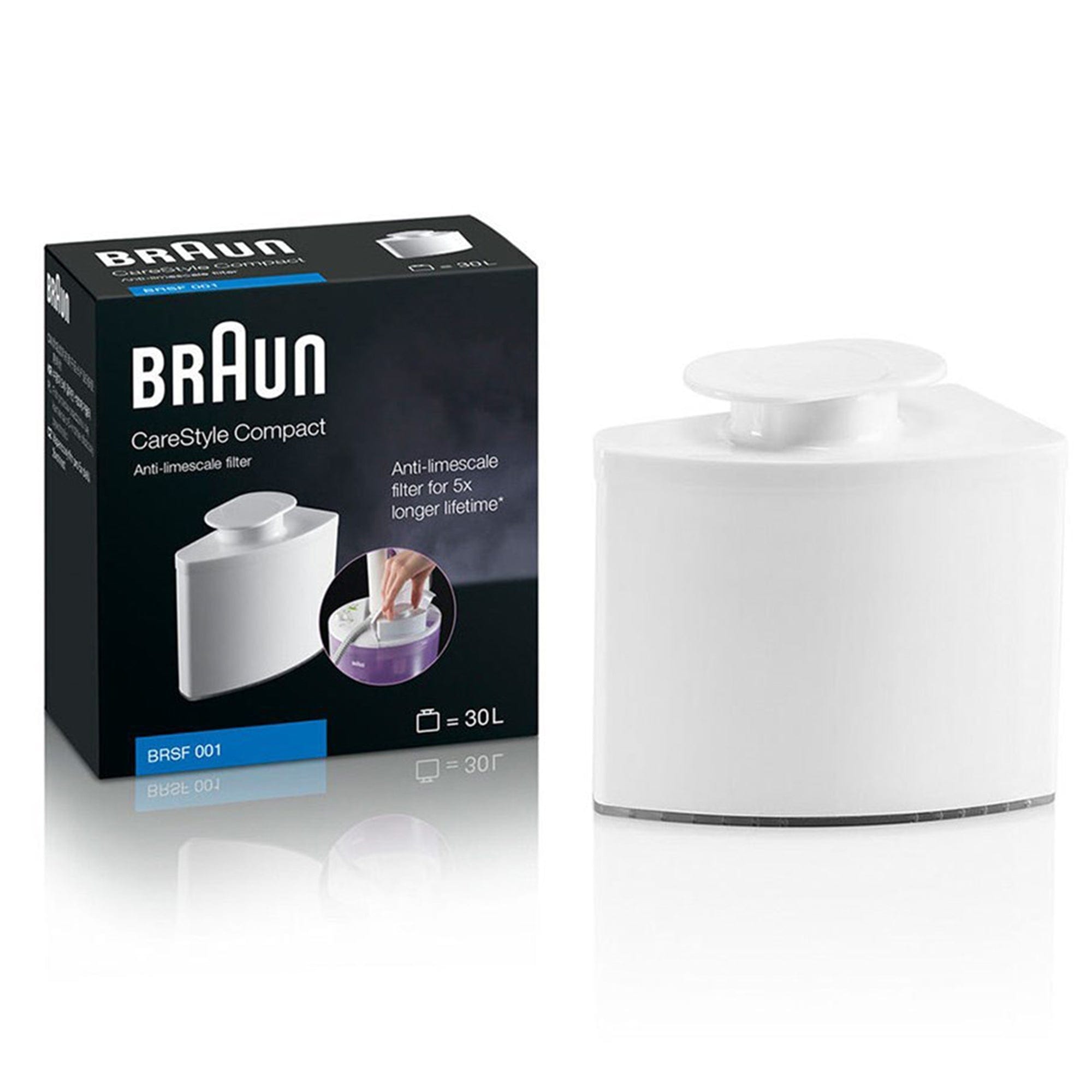 Braun Domestic Home Braun CareStyle Compact Anti-limescale Filter BRSF001