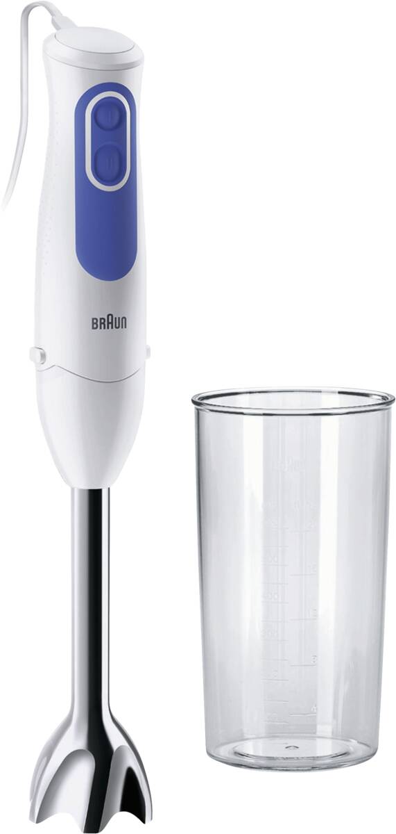 Braun Domestic Home Braun Domestic Home MQ 3000 Smoothie+ Multi Quick 3 wit-blau