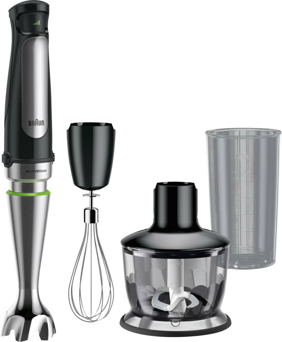 Braun Domestic Home Braun MQ7035X zwart-RVS