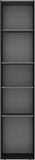 Wastoren WSCI58-45-S Legplanken (3 stuks) eiken-zwart
