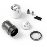 Calex Calex Lamphouder E27 Aluminium Mat Parel Zwart